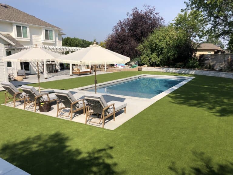 Artificial outdoor turf
